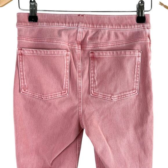 Spanx Pink Jean-ish Ankle Leggings Pull-on Skinny Shaping‎ Pants, Size Small - Picture 10 of 11
